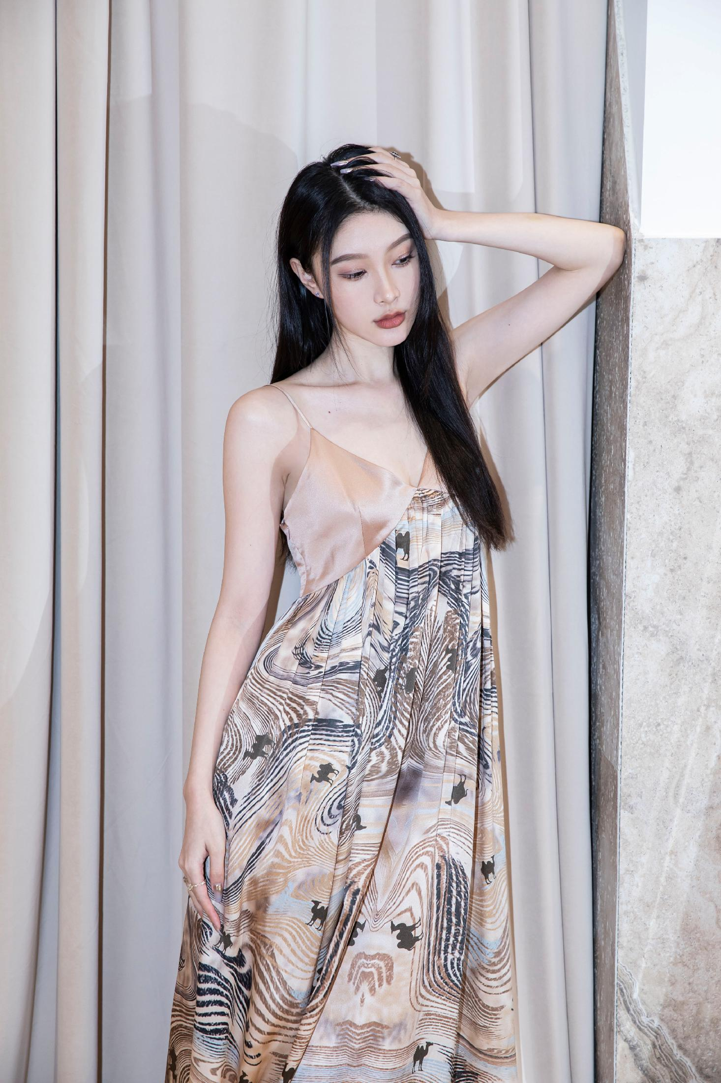 Silk Road limited edition silk dress