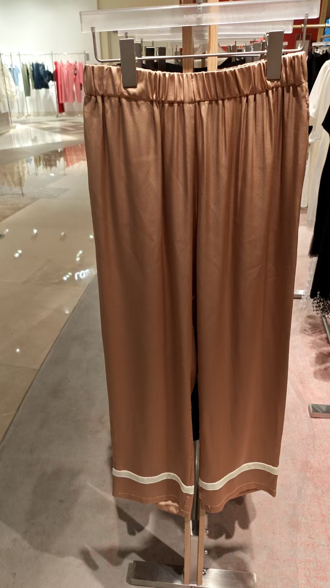 Orange trousers