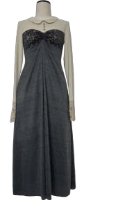 fake two piece tube top dress
