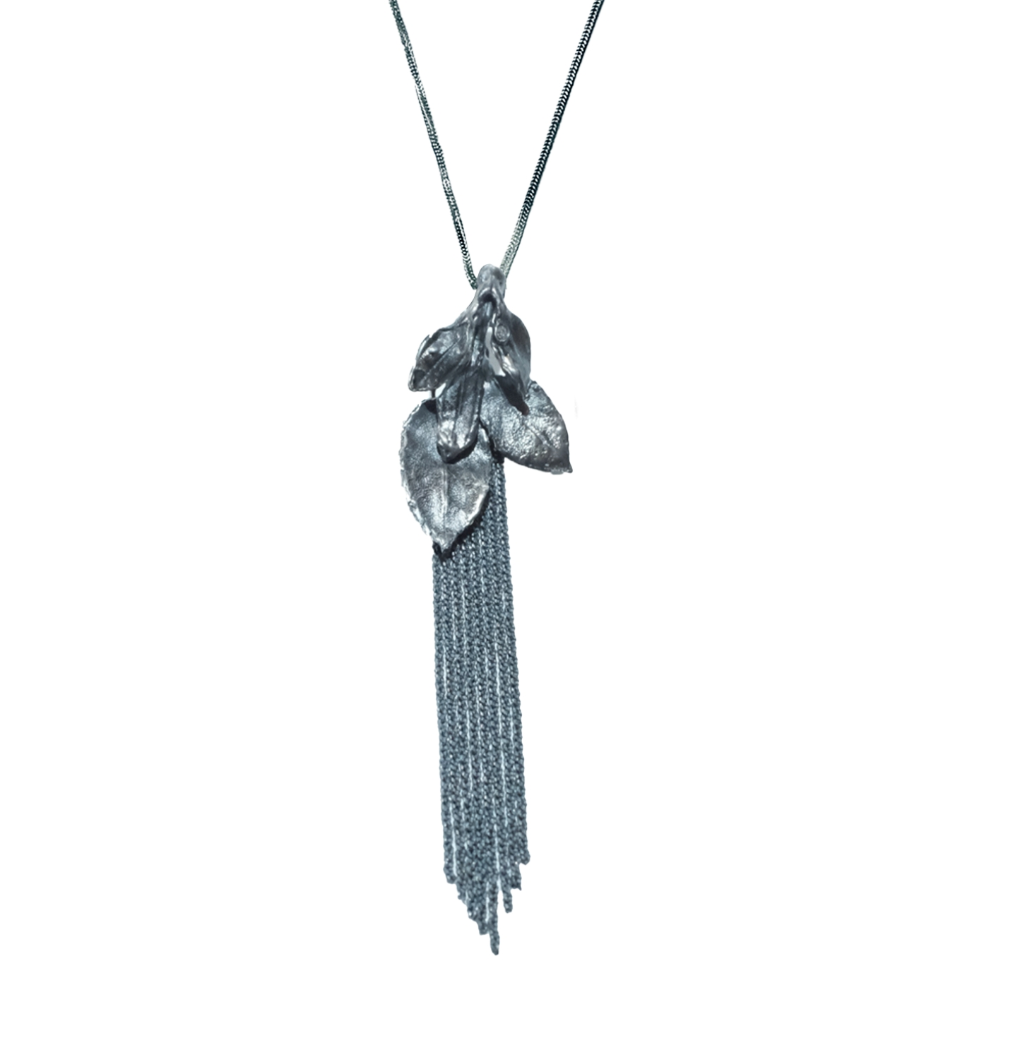 Leaf flow necklace old color - Image 1