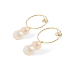 8-shaped bead earrings - Image 1