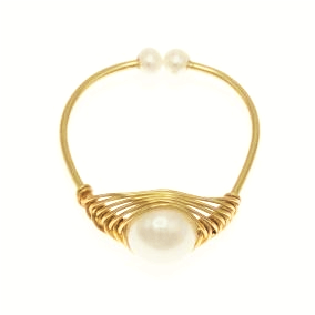 Mermaid Princess Adjustable Ring (Gold) - Image 1