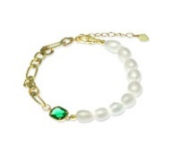 INS style pearl chain bracelet