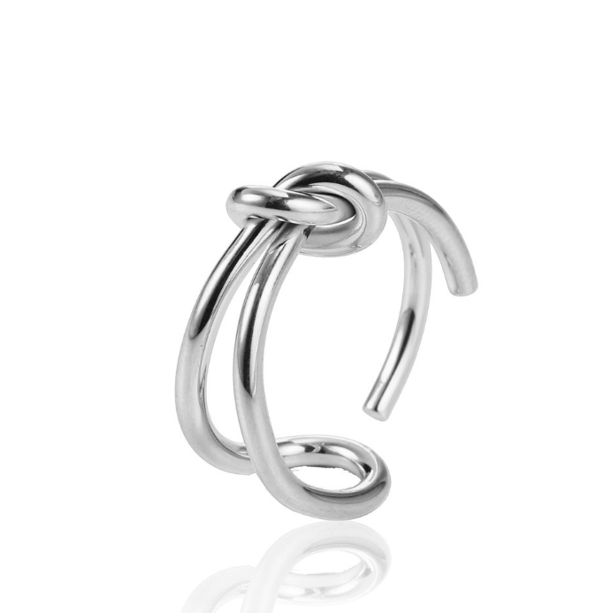 ins simple style knotted ring (gold)
