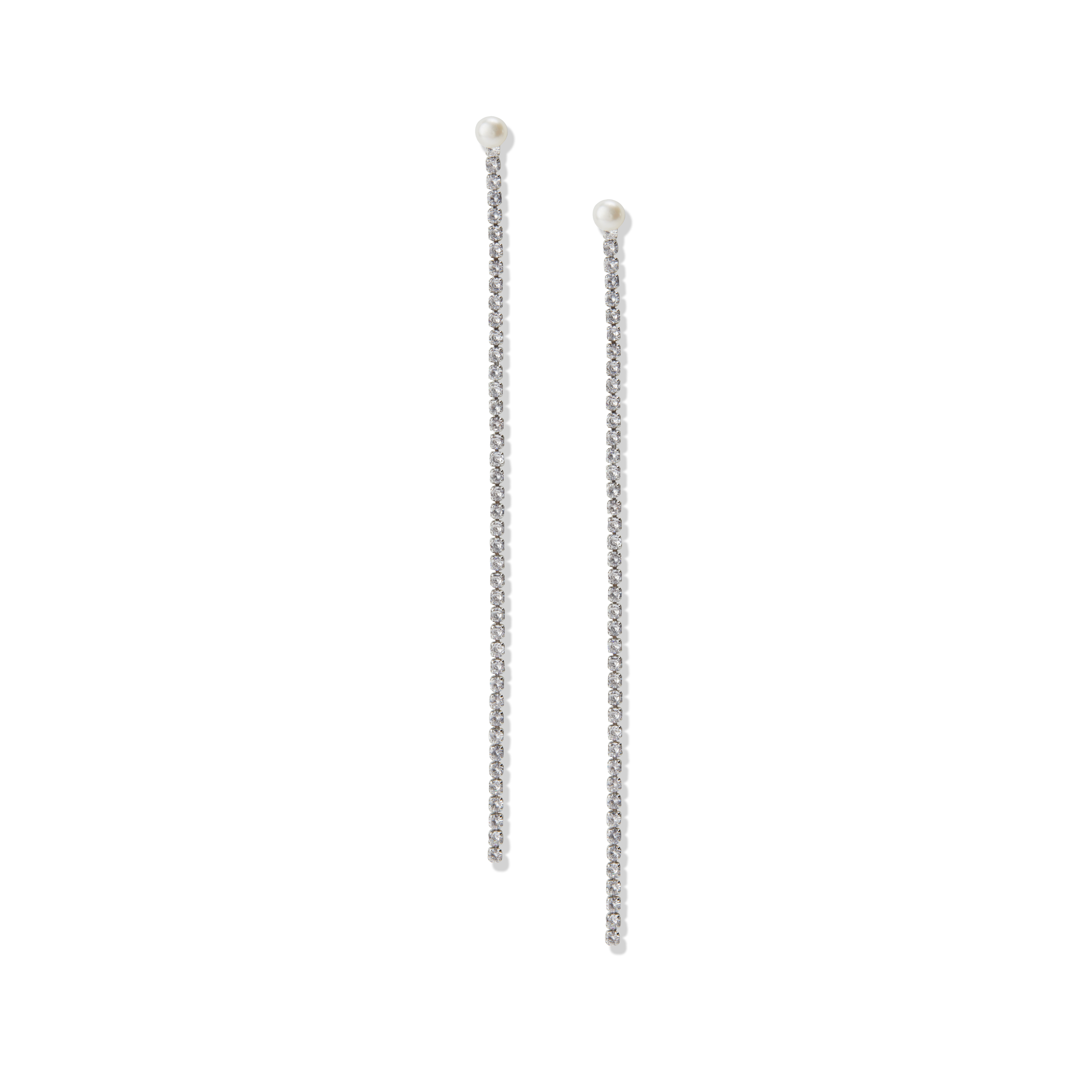 pearl drop earrings - Image 1