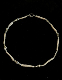 Original niche design special-shaped toothpick bead necklace