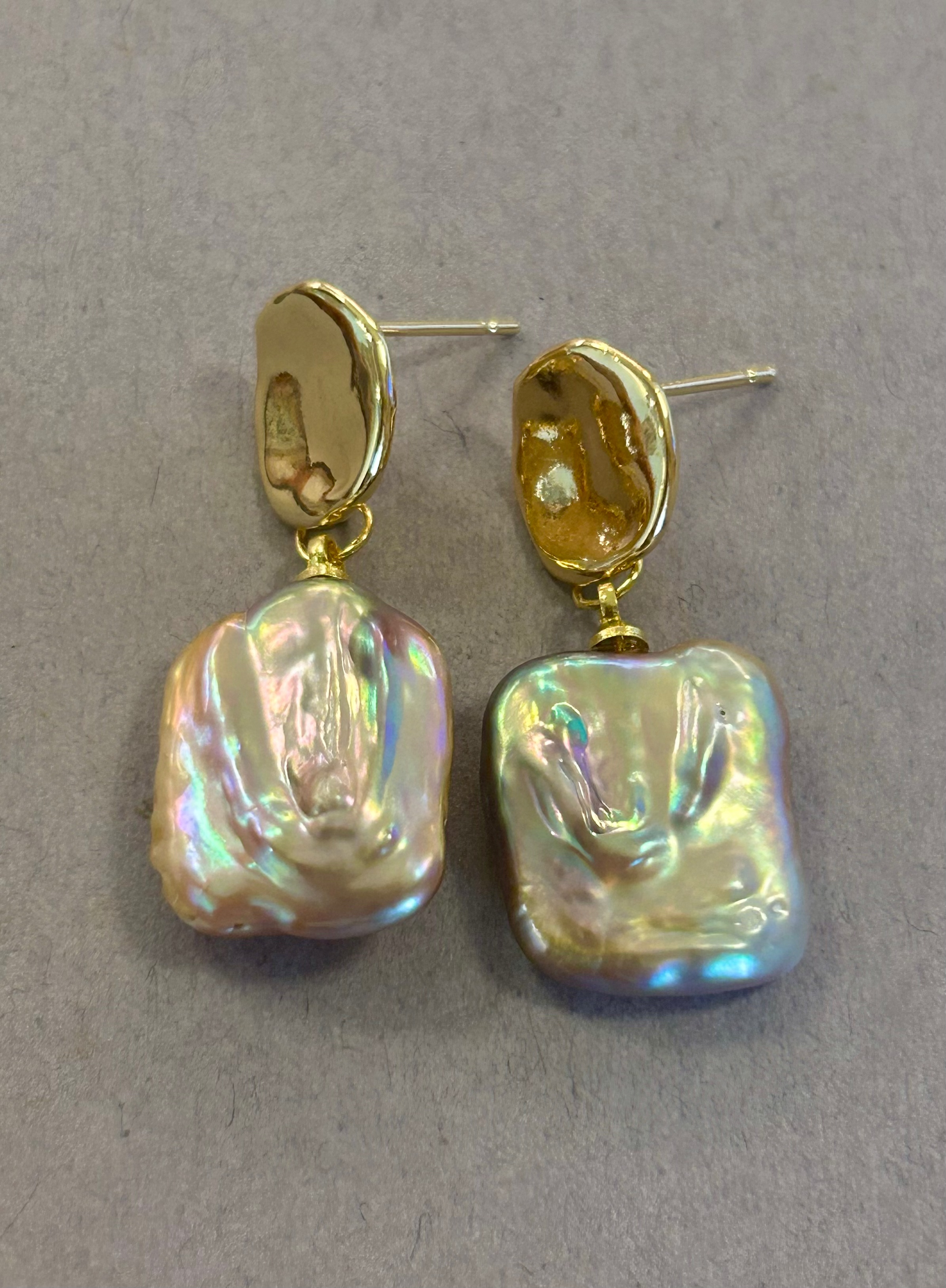 baroque retro era earrings