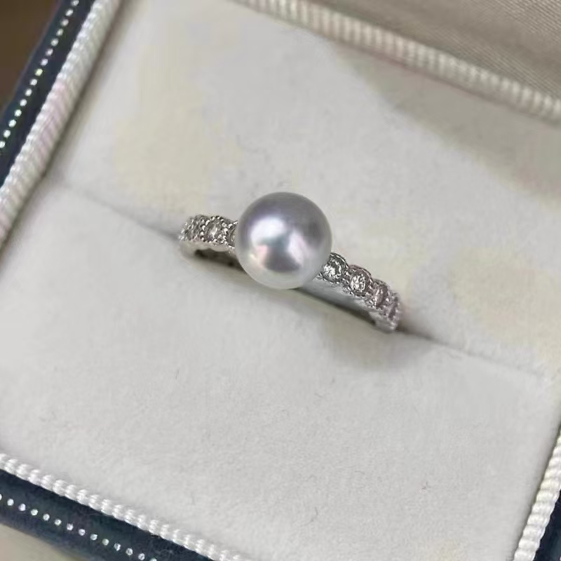 Classic Fashion Open Pearl Ring