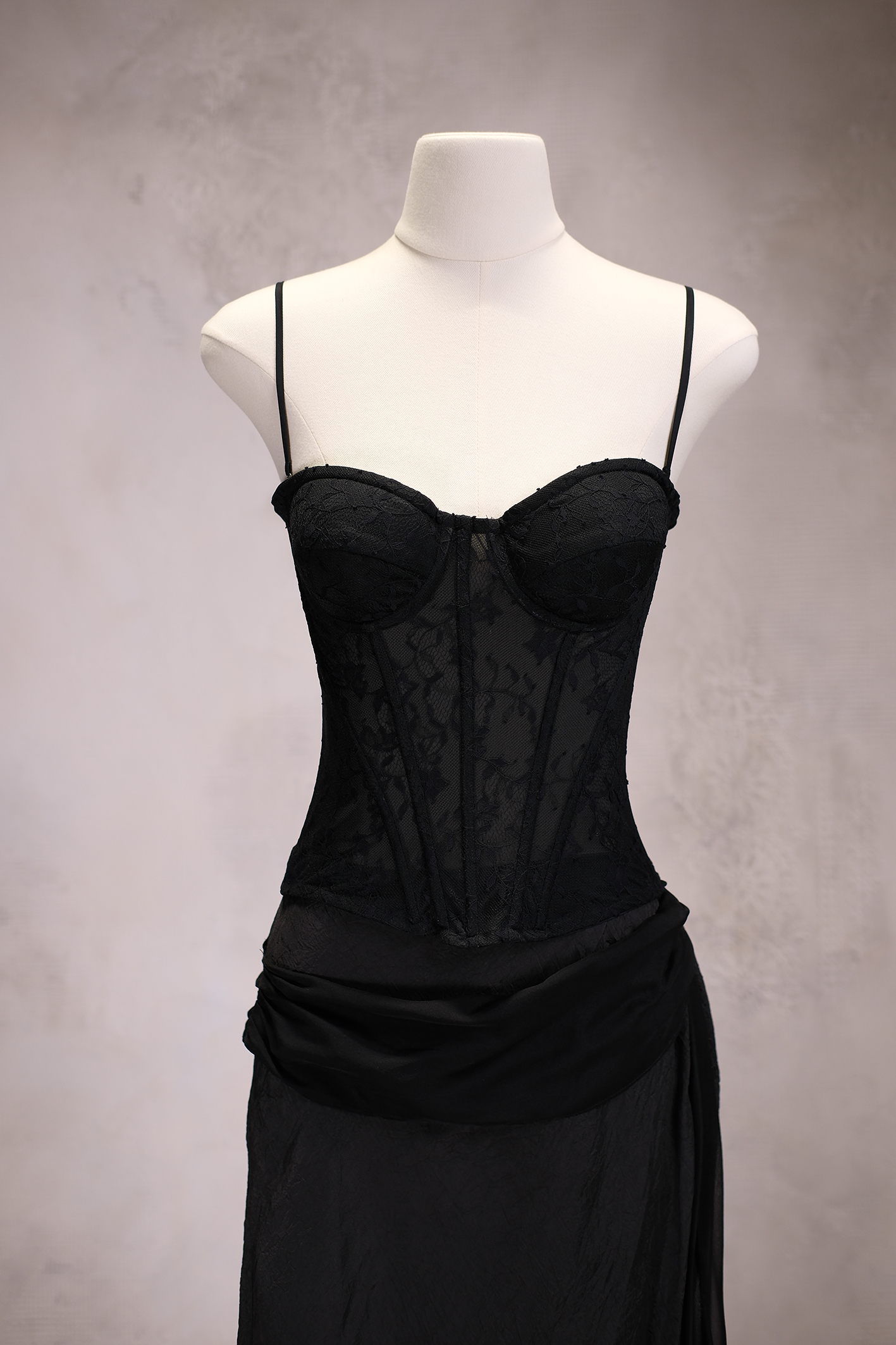 Mo Yun Zhaoying Lace Fishbone Holiday Bra Black