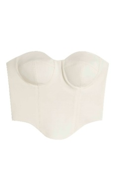 Off-white classic tight-fitting geometric girdle