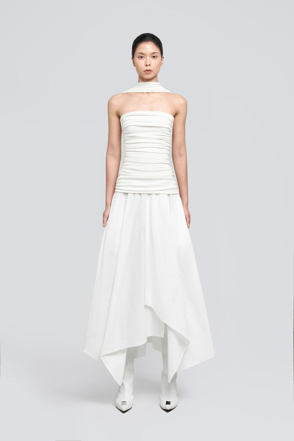 Lili dress white