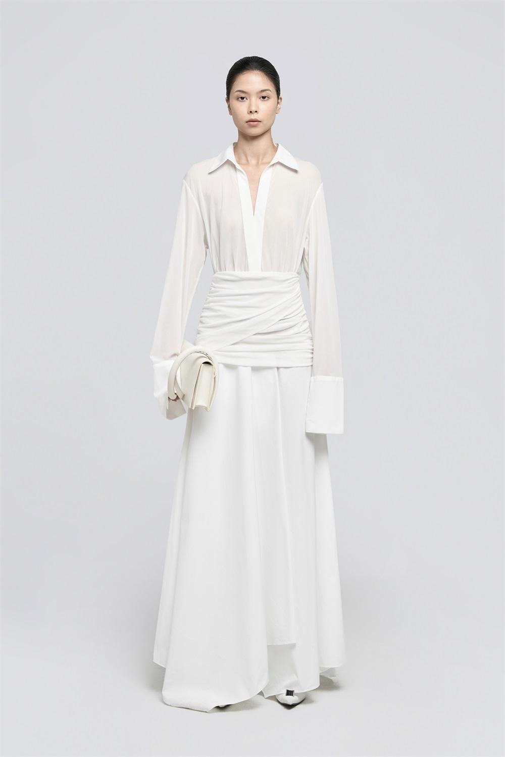 Campa dress white