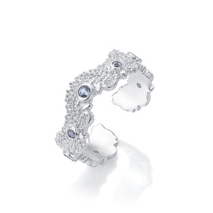 Thin flower ring