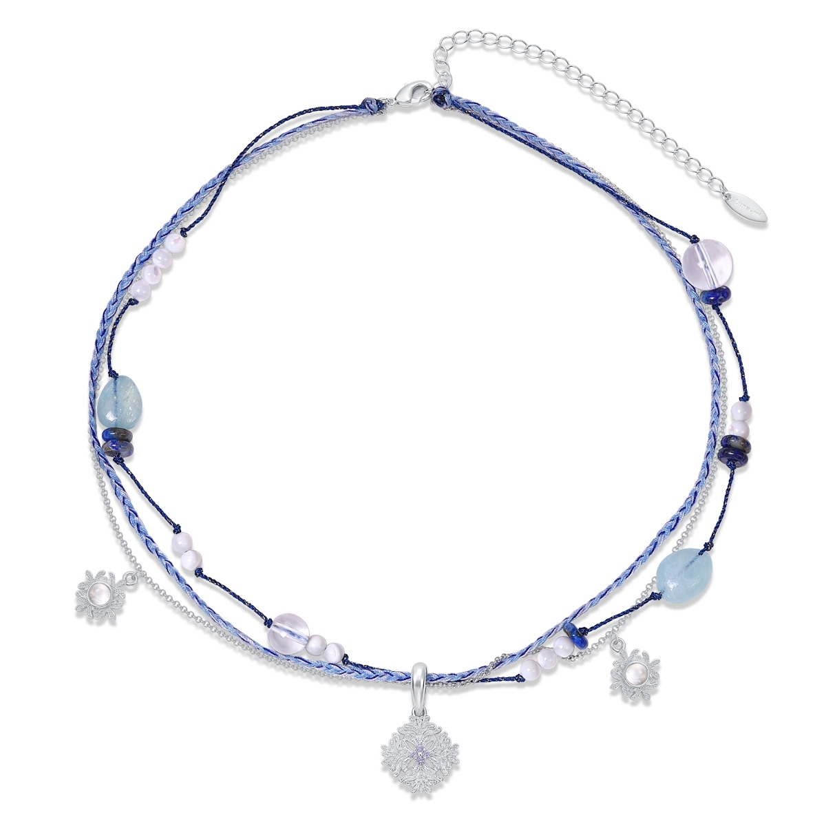 Lace rope choker Qingshan