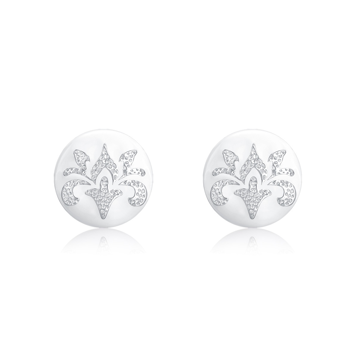 Doudou earrings white