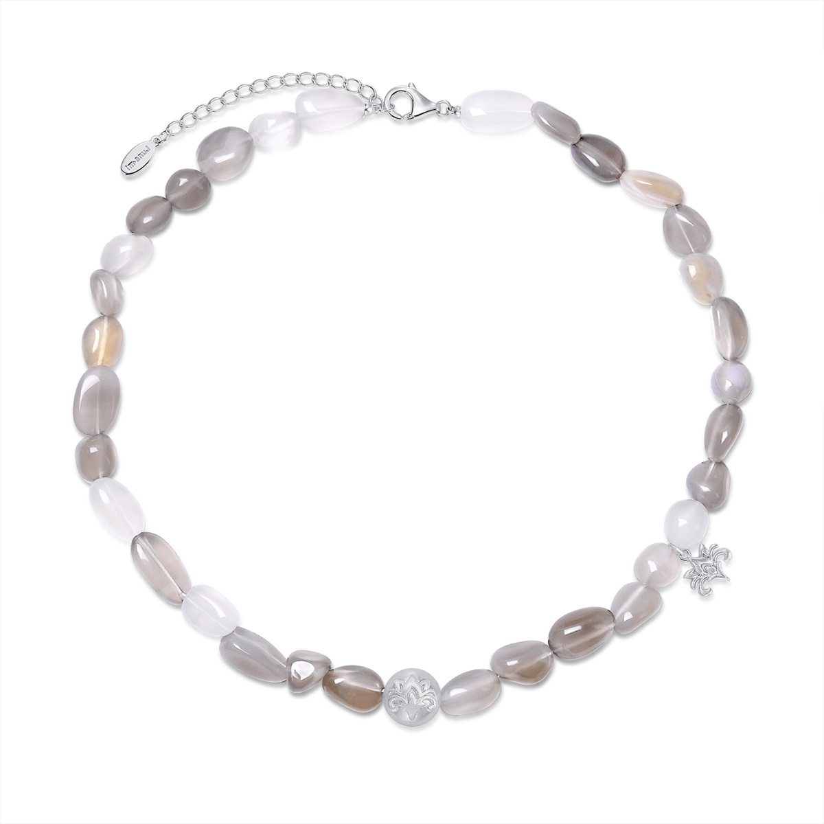 Honeysuckle Beaded Necklace Mist
