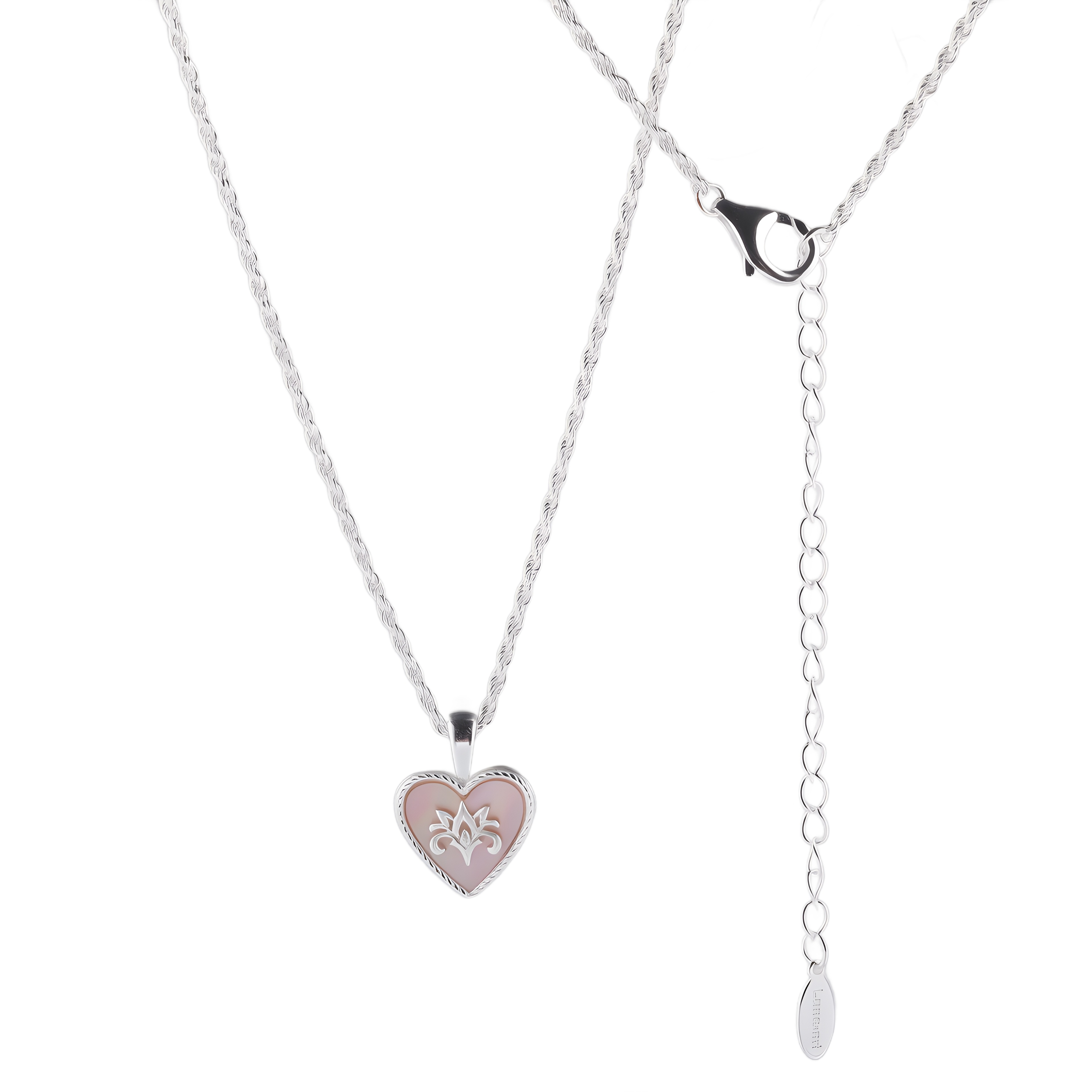 pink shell necklace