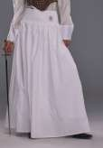 Beaded long skirt black
