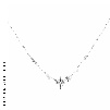 THE OPPOSITE Xingxiu single-layer necklace XX S-NECKLACE
