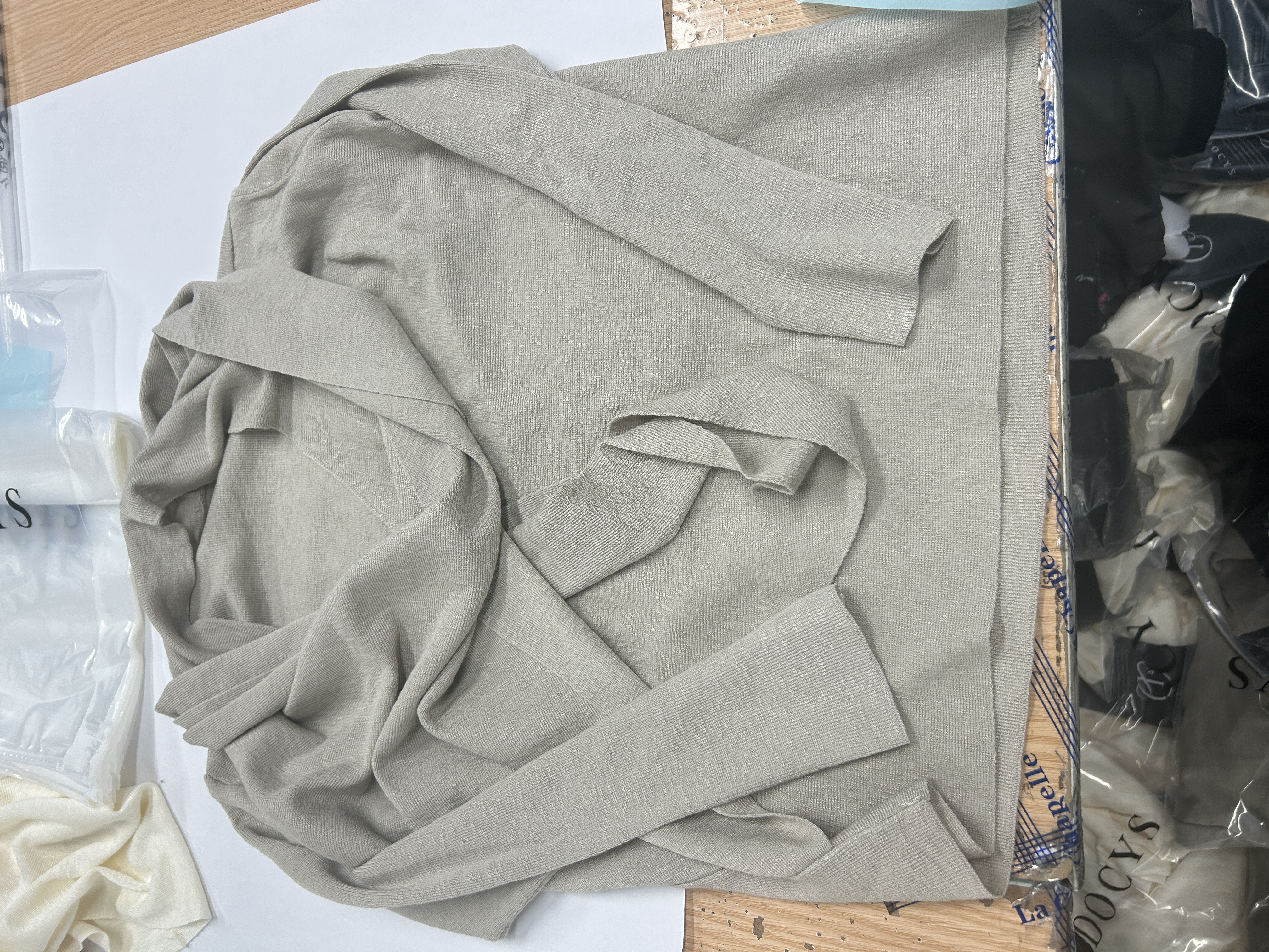 Gray apricot top - Image 1
