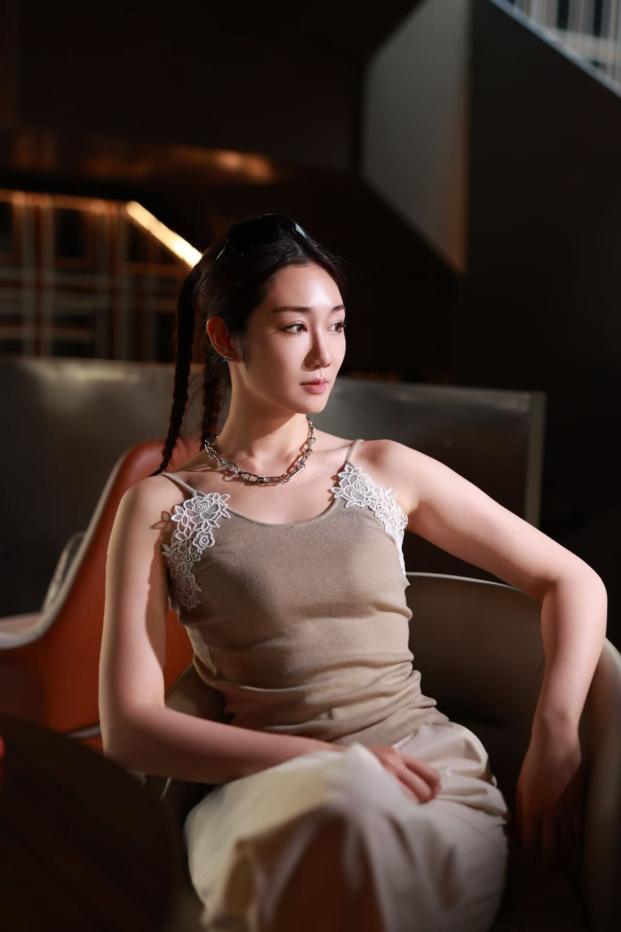 khaki top - Image 1