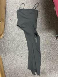 Gray suspender skirt - Image 1