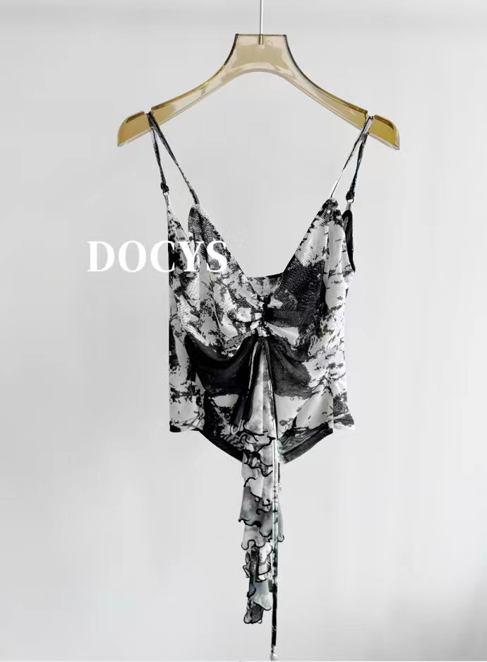 Printed heather top - Image 1