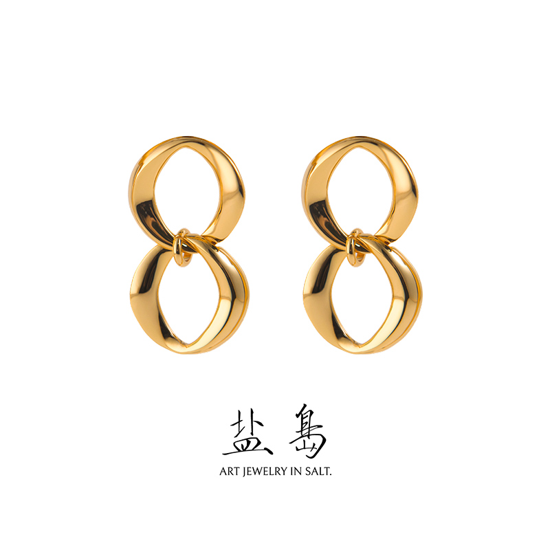 Daji earrings gold - Image 1