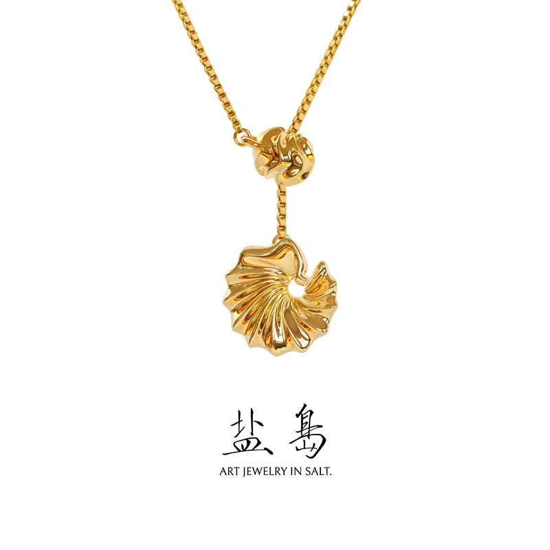Hui Sui series small Hui necklace gold
