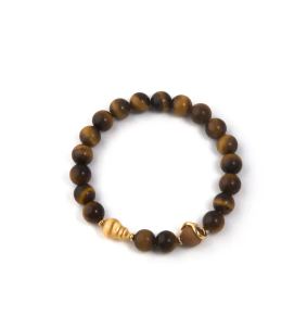 Gourd Series Gourd Beaded Bracelet Golden Tiger Eye Stone