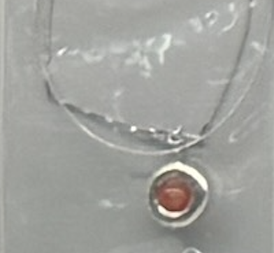 Seven Chakra Single Bead Series Necklace-Orange
