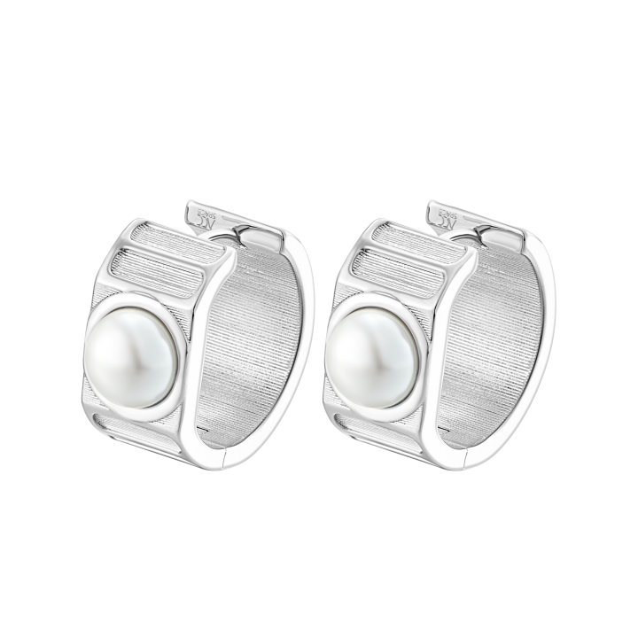 RE DIROMA Roman Pearl Earrings