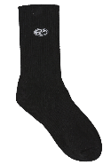 ego fetch embroidered socks black