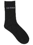ego fetch logo socks black