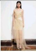 Glitter butterfly gauze skirt