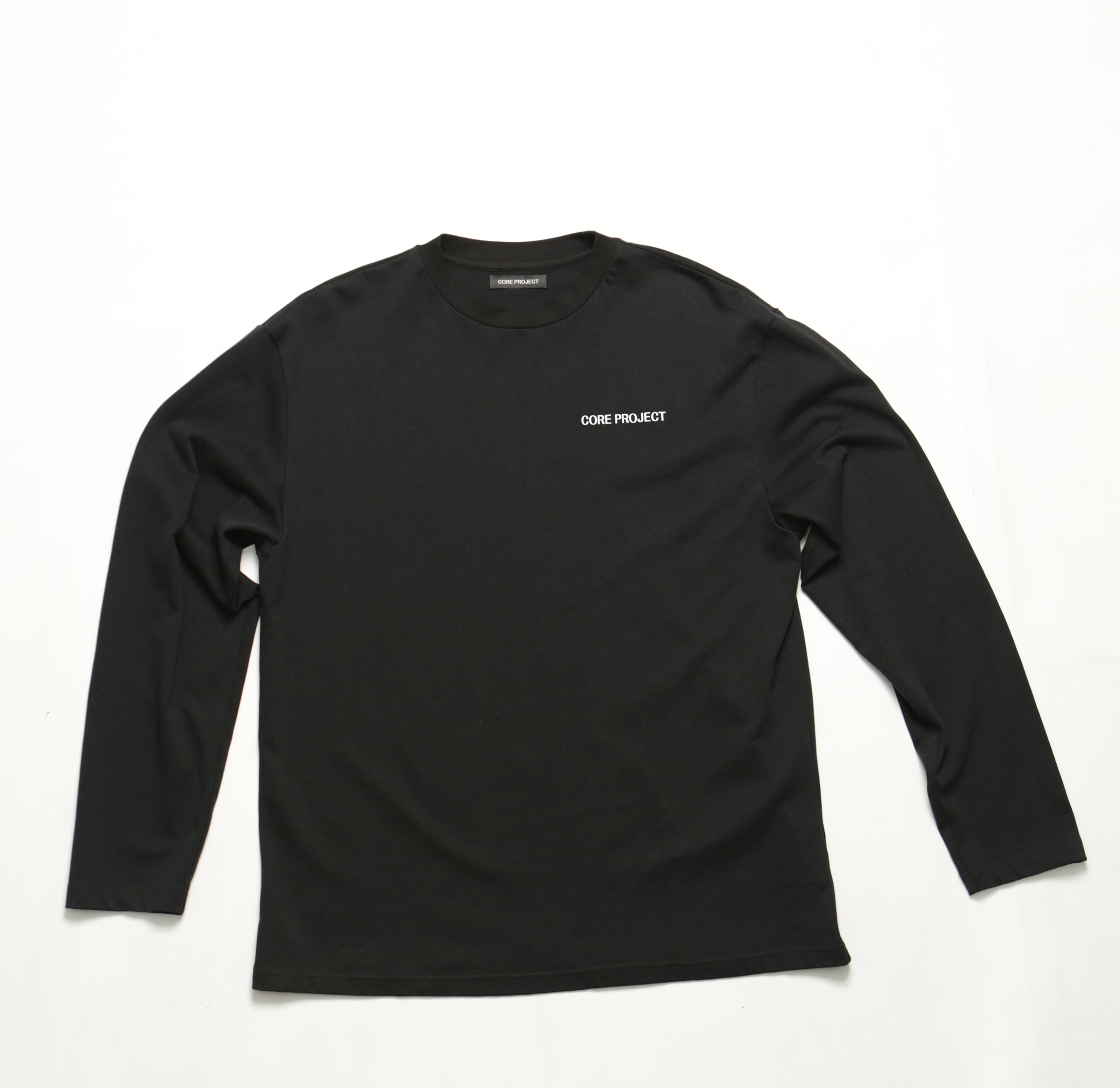 Classic round neck bottoming black