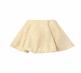 Apricot three-dimensional polka dots
Pleated bud skirt