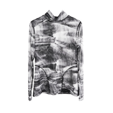 Rock turtleneck skin jacket