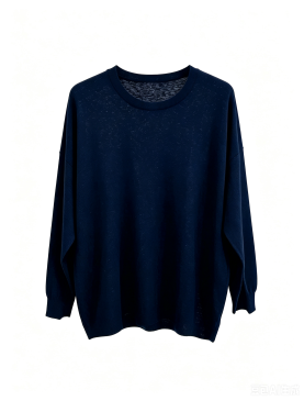 Relaxed off-shoulder knit top