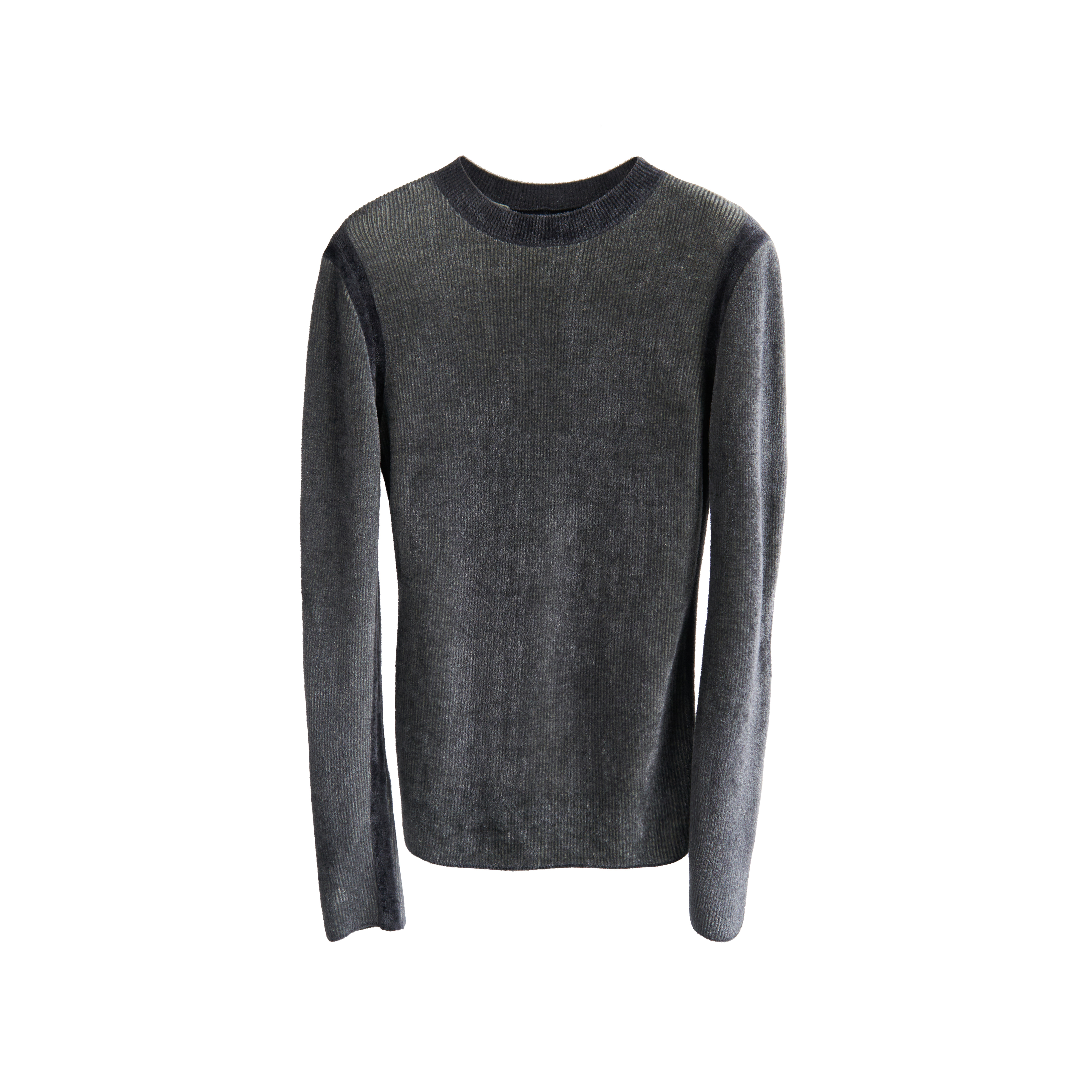 Mid-color knitted backless top