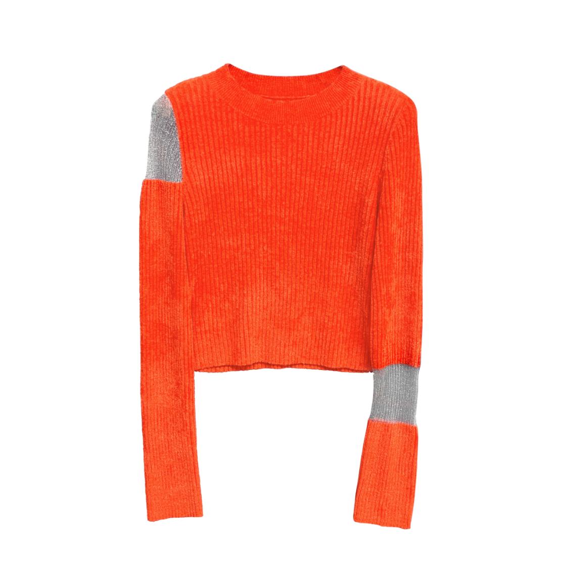 Ultra-light sheer knit top