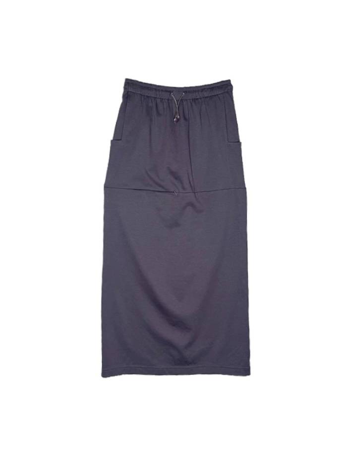 Asymmetrical panel skirt