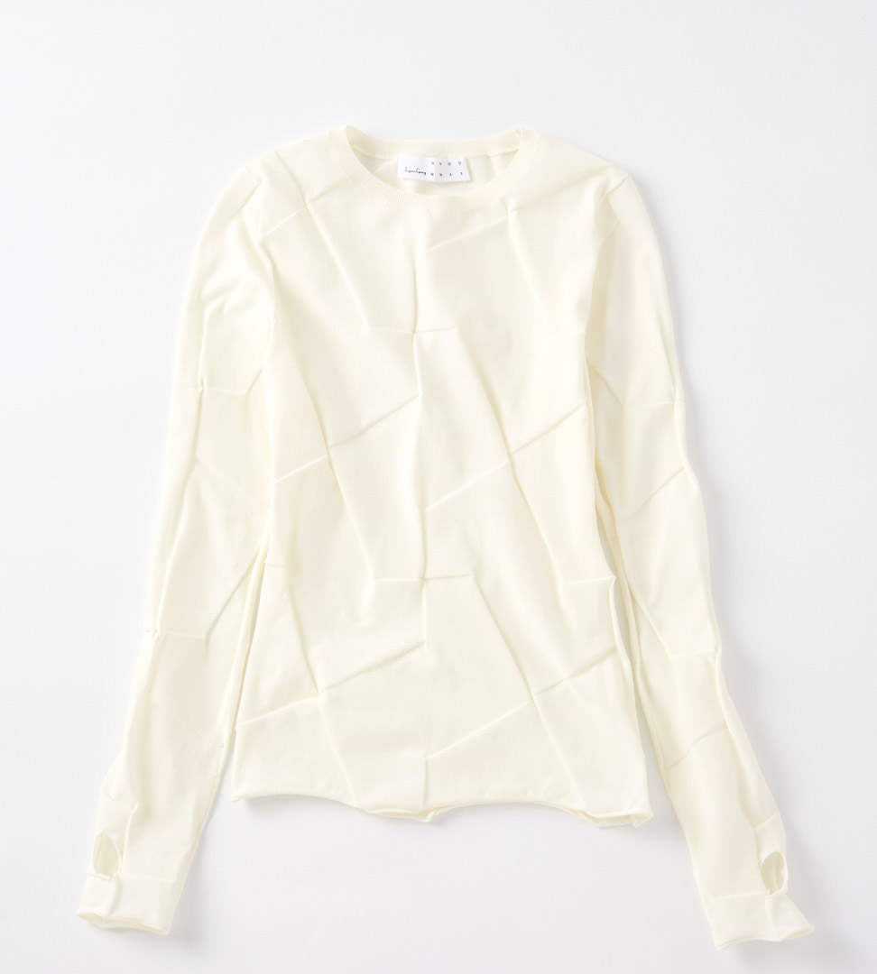 Pressed box bottom knitted muscle base layer
