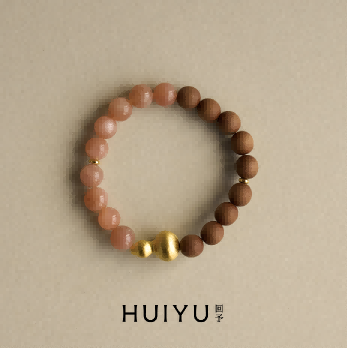 "Zhixia" gourd beaded bracelet