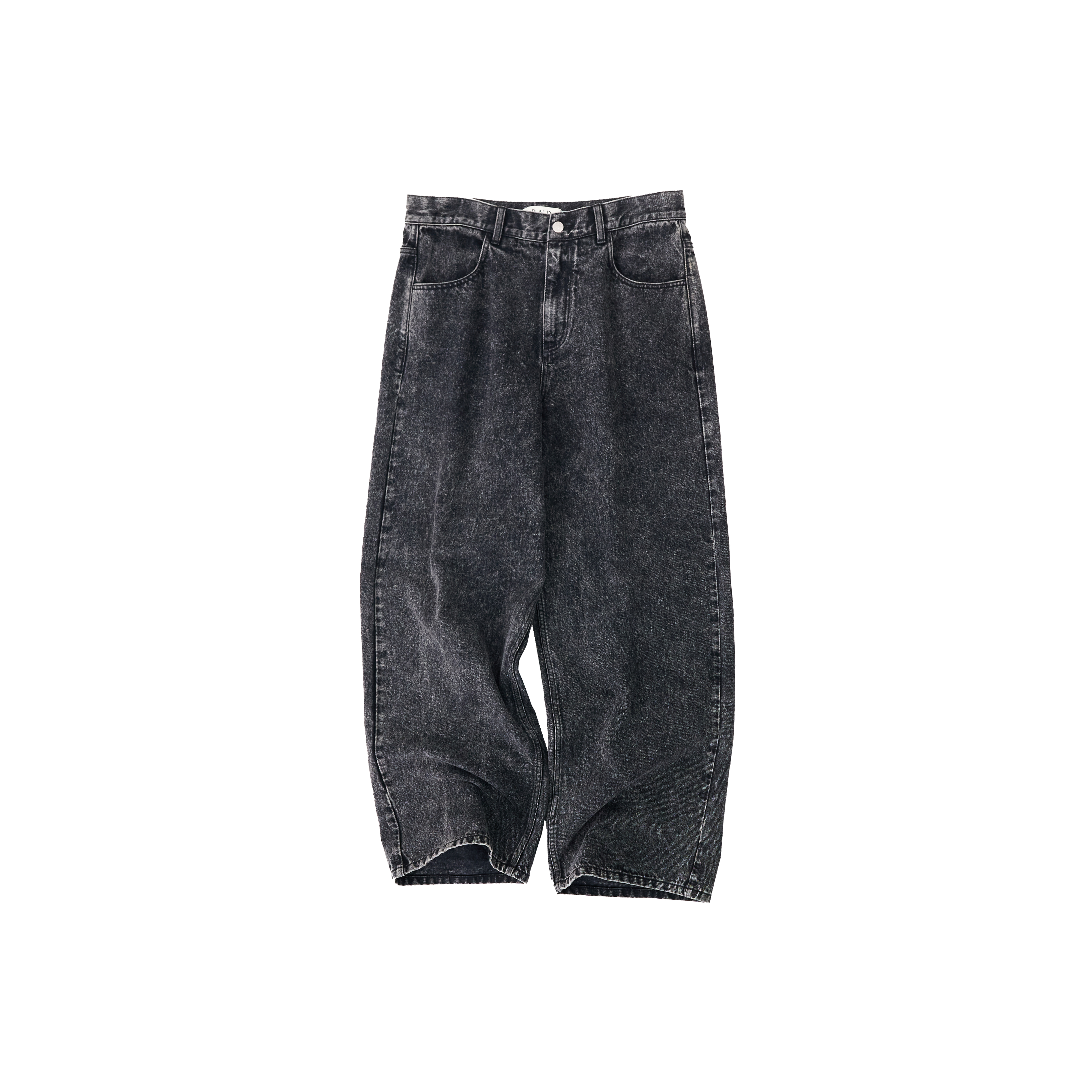 Black snowflake jeans